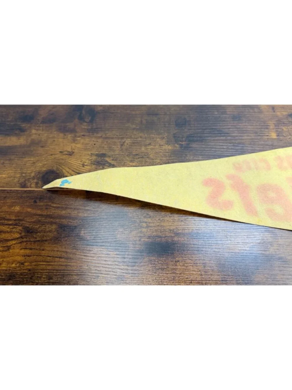 Vintage Kansas City Chiefs Pennant Felt Flag NFL Memorabilia 30 inches